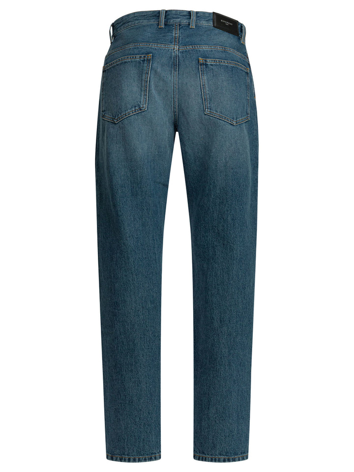 Givenchy Couture Seam Shadow Jeans - Blu | 36ae4db546896cf5712aa28706bb078a56e0772b