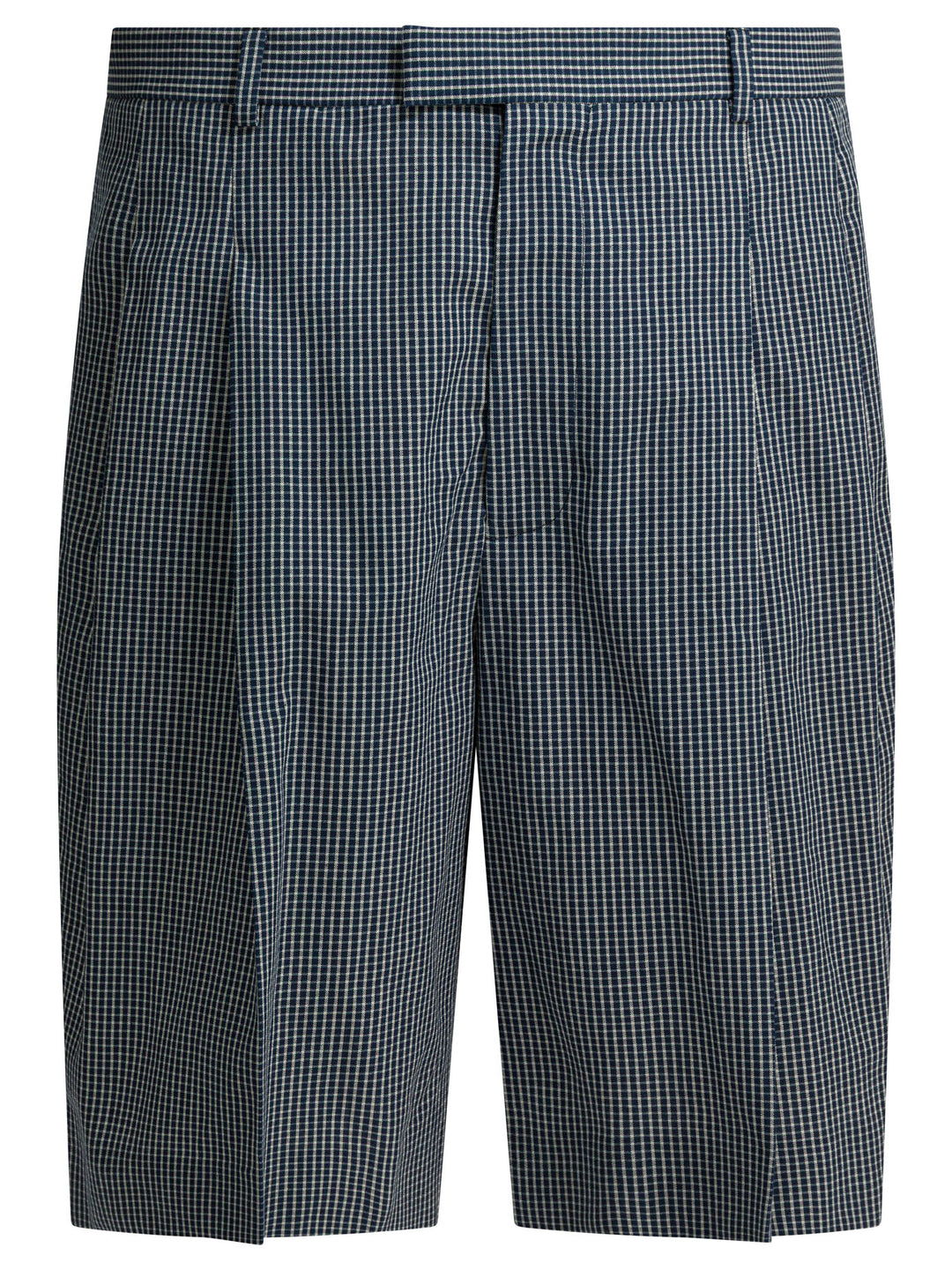Givenchy Formal Plaid Shorts - Blu | 02ea034673a41395fdc7ab2be6f29c9bbfe440b6