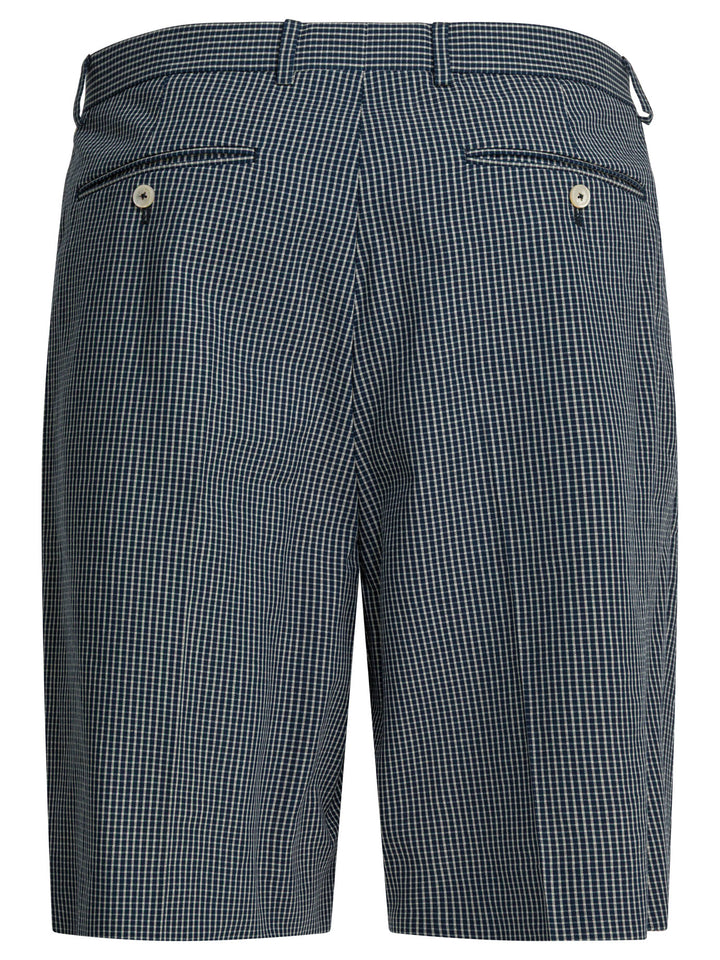 Givenchy Formal Plaid Shorts - Blu | f14c6852e9662b570708b229c3220fa6638b8153