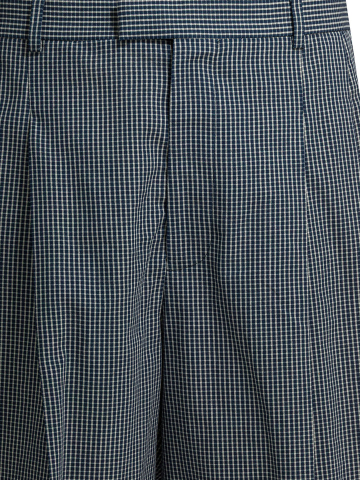 Givenchy Formal Plaid Shorts - Blu | 193ab7f7180acb10c8ded1d56e9246ea1092edc5