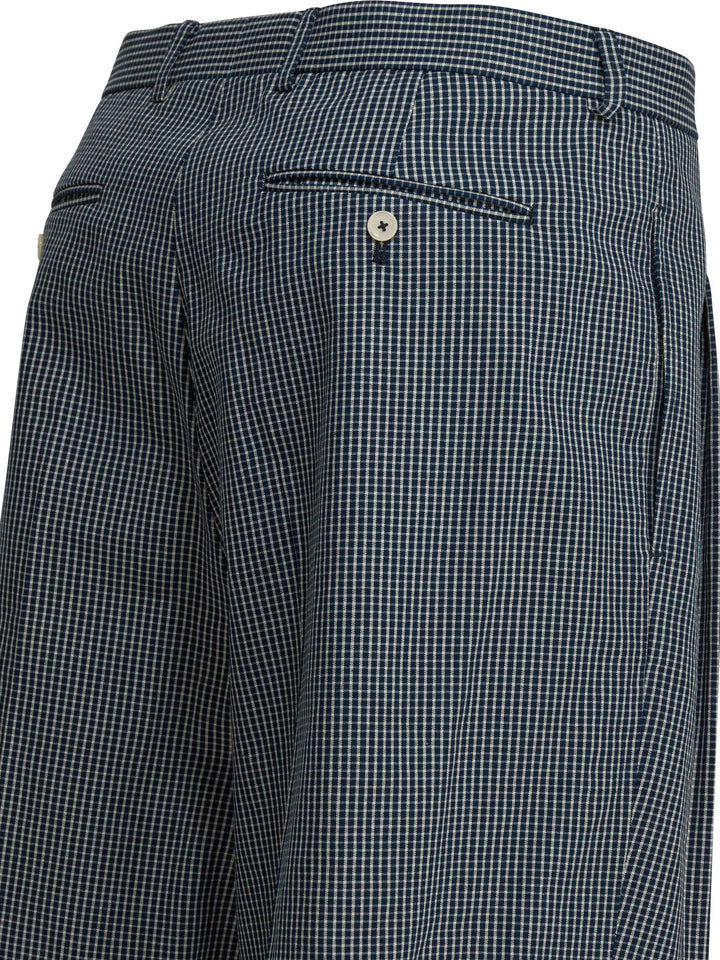 Givenchy Formal Plaid Shorts - Blu | 0a95ae5879d357cfda97a50a076f4537ab6198d3