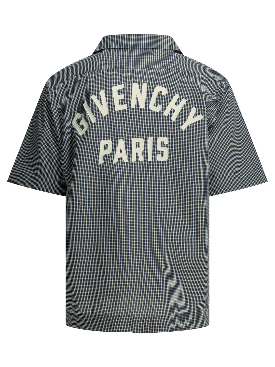 Givenchy Casual Shirt With Logo Shirts - Blu | 46bf35771e77aca34fdd60327ff017891d00ae68