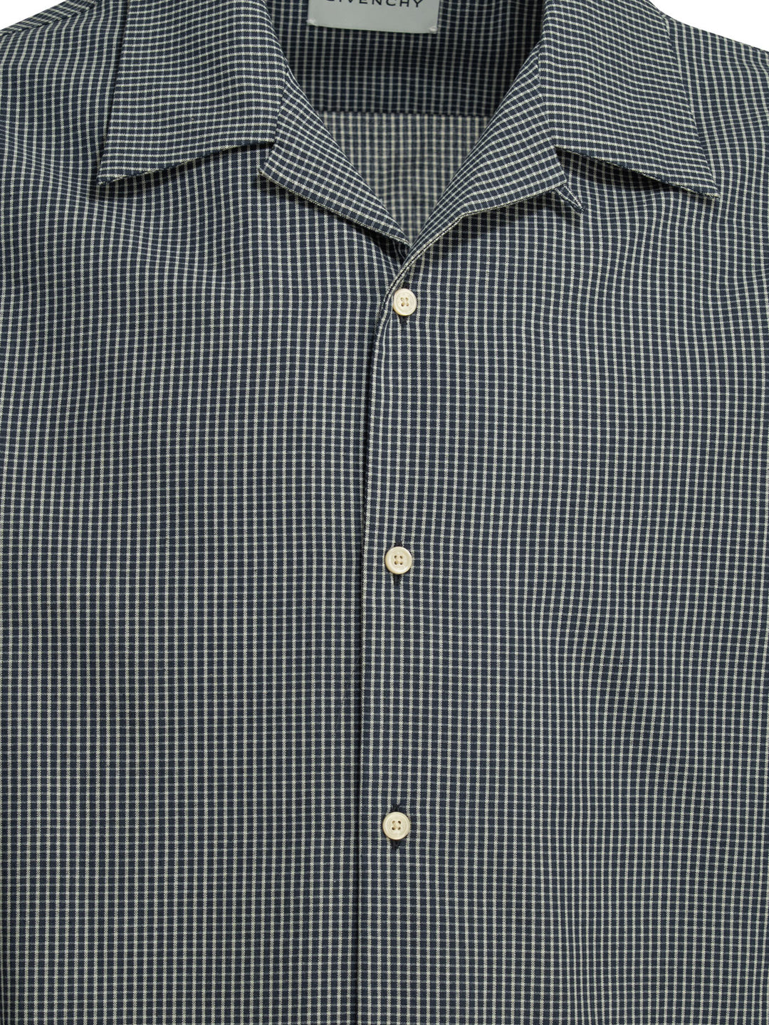 Givenchy Casual Shirt With Logo Shirts - Blu | db96ef61c7fc4370db53ec7053f3ca2e415477d7