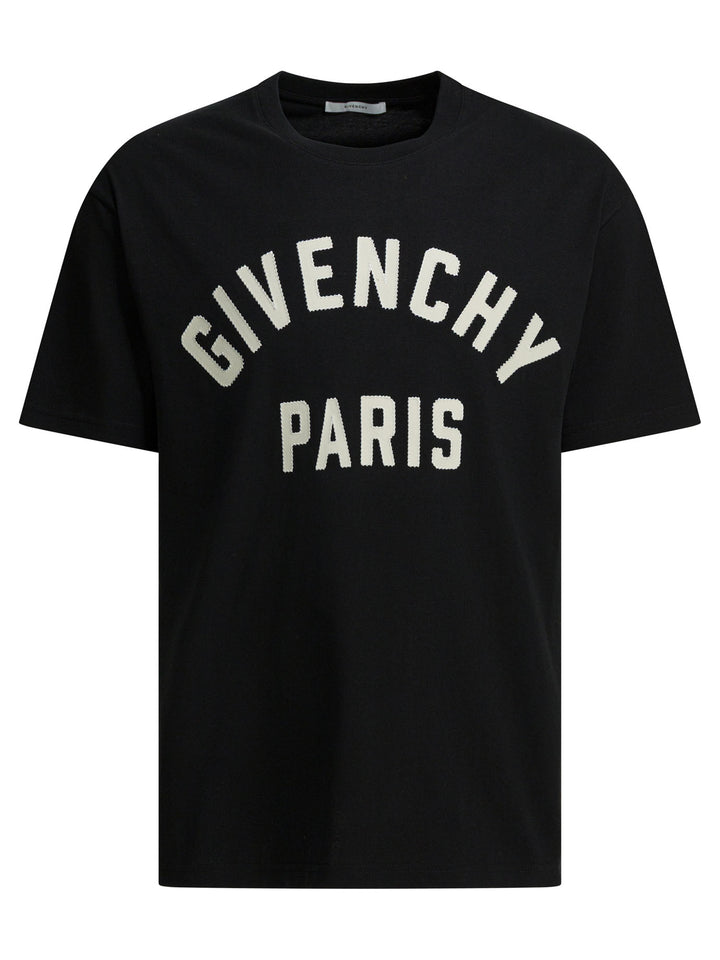 Givenchy Givenchy Paris T-shirts - Bianco | 8bc4c3086b8fc57a15930af25d4904b8760f4ded