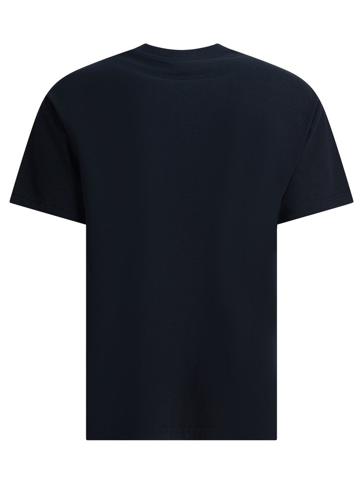 Givenchy Crew-Neck T-Shirt With Logo T-shirts - Blu | 47bc1f81cb51f5874933370aa29424fb2e00f66e