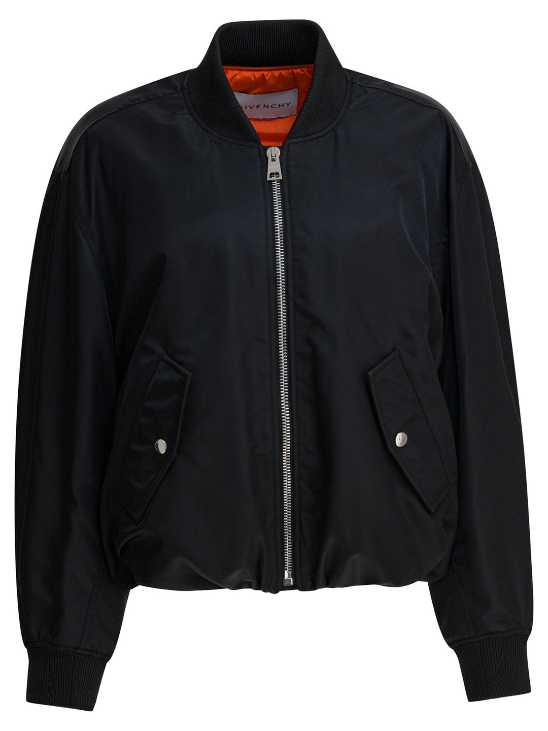 Givenchy Nylon Bomber Jacket Jackets and Coats - Nero | 72f841f091c164a1a4738fc5afd0b9772ebee844