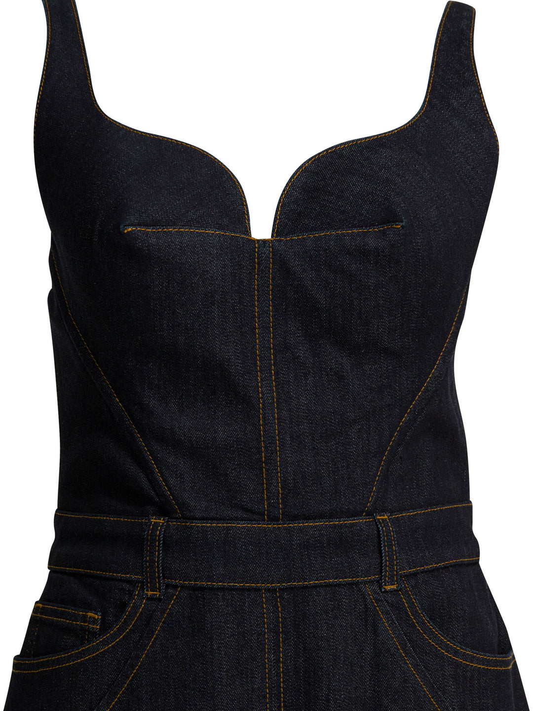 Givenchy Sheath Dress In Raw Denim Abiti - Blu | 7d3854433bb0af9ce099b6549a637668f503c015