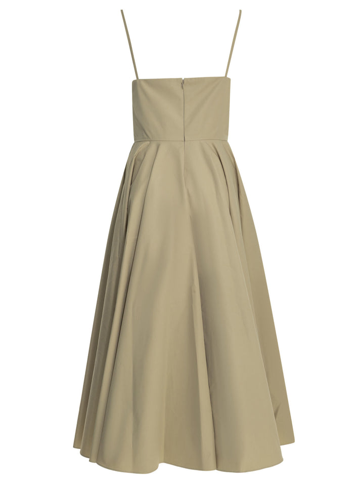 Givenchy Long A-Line Dress Abiti - Beige | 875c20df5e89b3cb25773c80d988a7b246449f15