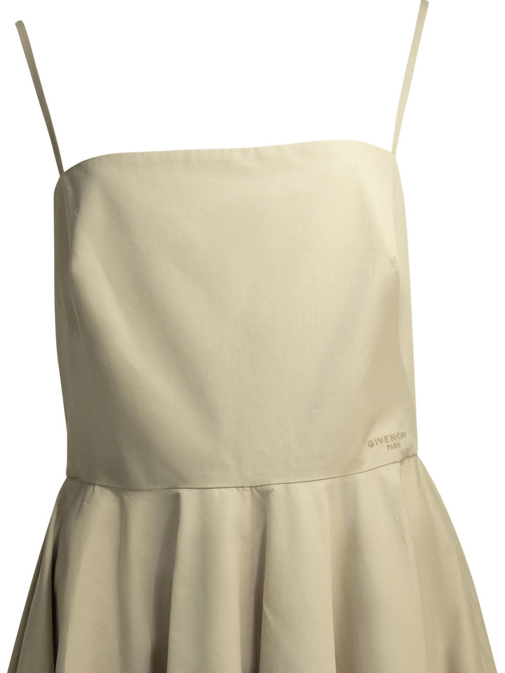 Givenchy Long A-Line Dress Abiti - Beige | dcac51dbf95a126ae49449a7f201093c20c6c4c9