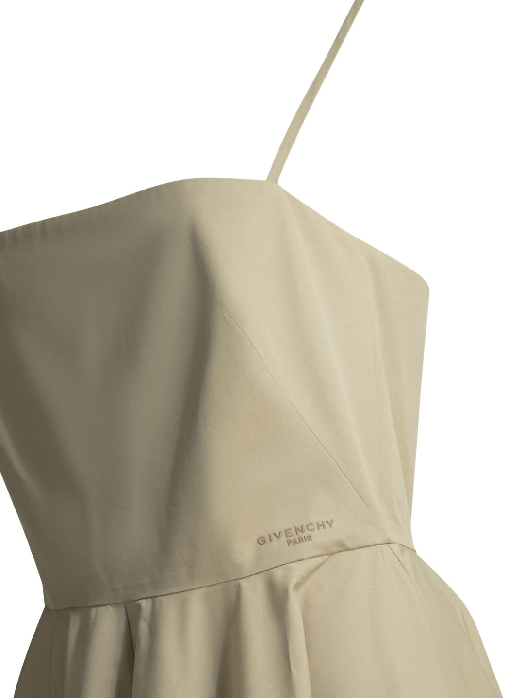 Givenchy Long A-Line Dress Abiti - Beige | c73587bb8ebf84743ecb8d0617812e3d266757ae