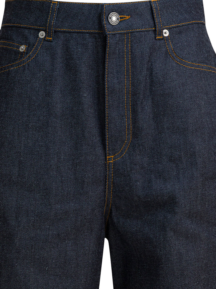 Givenchy Raw Cocoon Jeans - Blu | 9368a53b7ff1c4031fb1ecec2164f72054ad8ed6