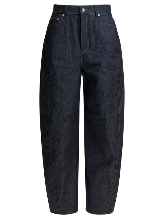 Raw Cocoon Jeans Blu
