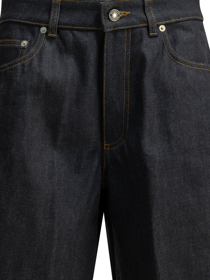 Givenchy Wide Leg Jeans - Blu | 0beec1f564412e14ef3b008da8d888e4b5ffa6ef