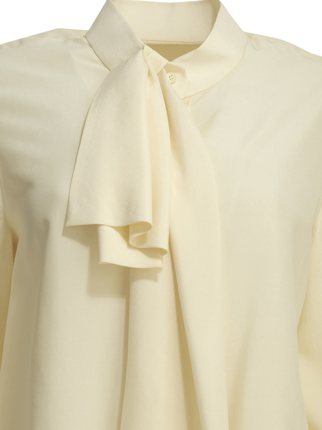 Givenchy Silk Blouse Shirts - Beige | 0f3f930033fab16bec42f9778a8535b23abcd173