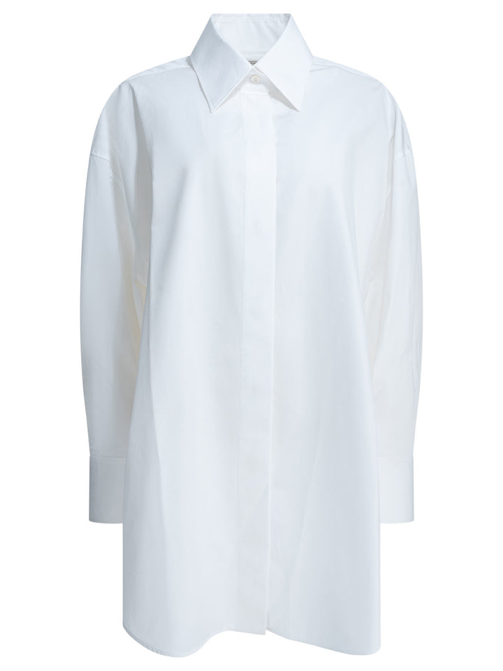 Givenchy Casual Asymmetrical Shirt Shirts - Bianco | c30245c41018a9708508599b4d0f2d7651f42c61