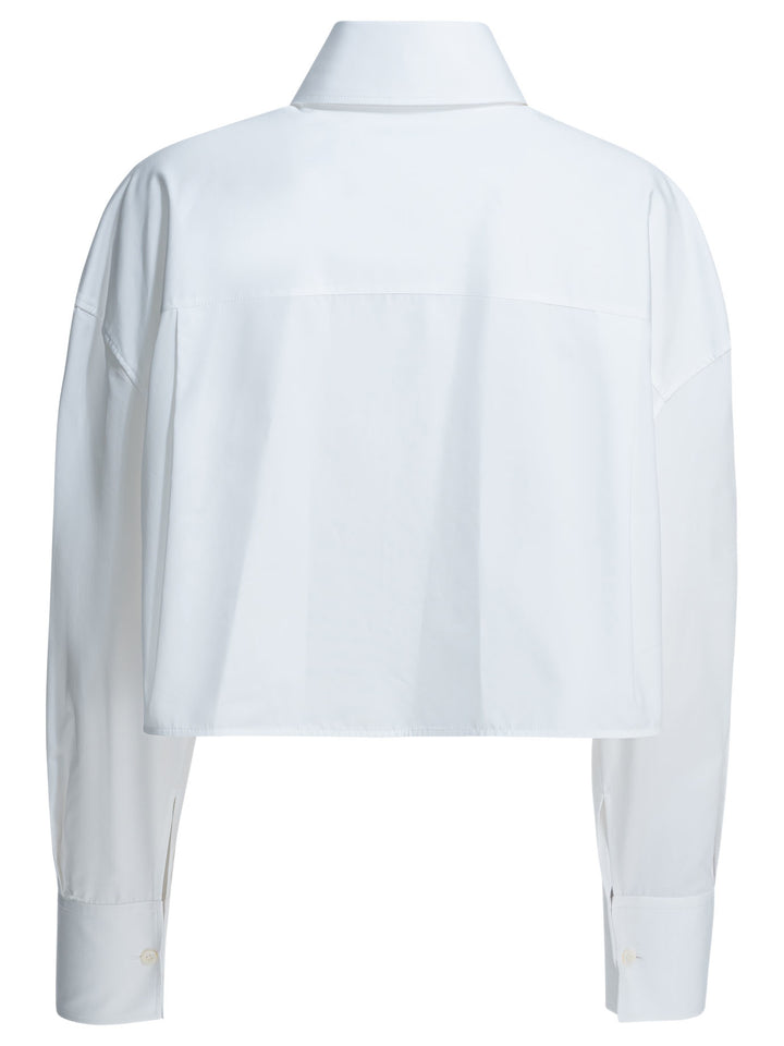 Givenchy Casual Asymmetrical Shirt Shirts - Bianco | 17b15f0cb84b8df1a575d4df5d80a389da53b208