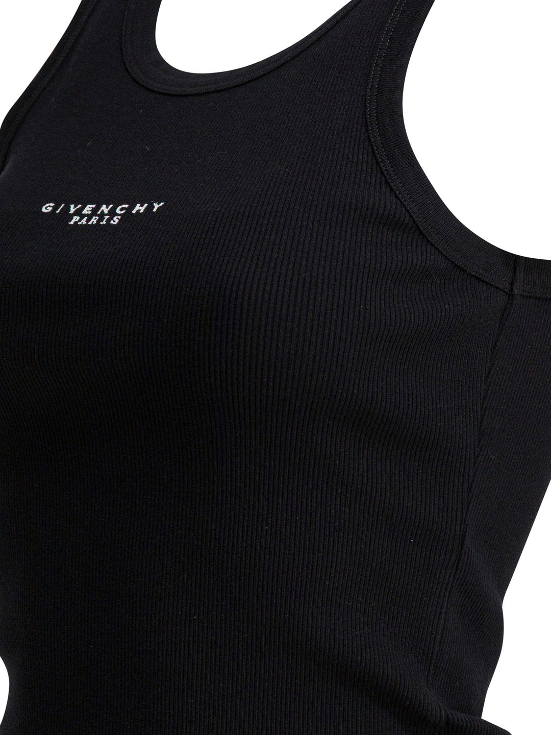 Givenchy Logo Tank Top Top - Nero | f89ad295867f9fedff8b9bef0f876cc4e3eb0bab