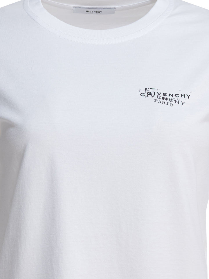 Givenchy Fitted T-shirts - Bianco | 6160a4652322779565d5402cf8a202b8bef2afe1