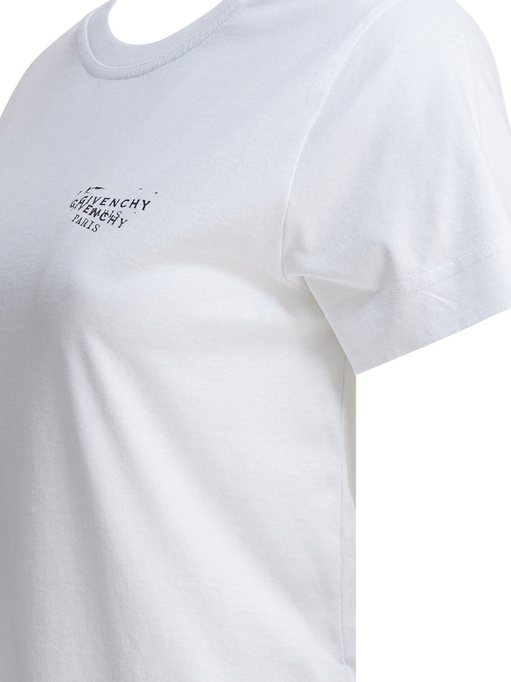 Givenchy Fitted T-shirts - Bianco | 79cd98b9c4820f1d96d7c1865118439eb00674a3