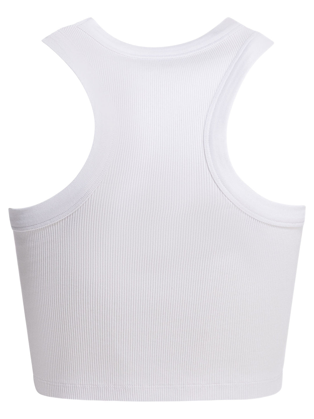 Givenchy Cropped Tank Top With Logo Top - Bianco | 16dc4f9e868d2747b41f045b32f09e7e34df9c30