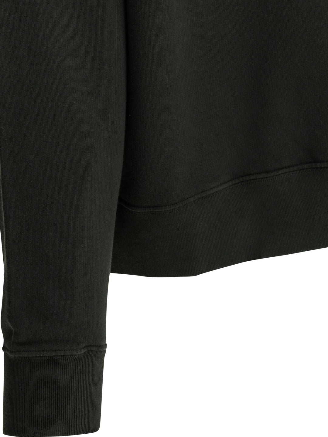 Golden Goose Crewneck Sweatshirt With Reverse Logo Sweatshirts - Nero | 42c009f4574f86d2ac00339dea2a88ce8664e5e0