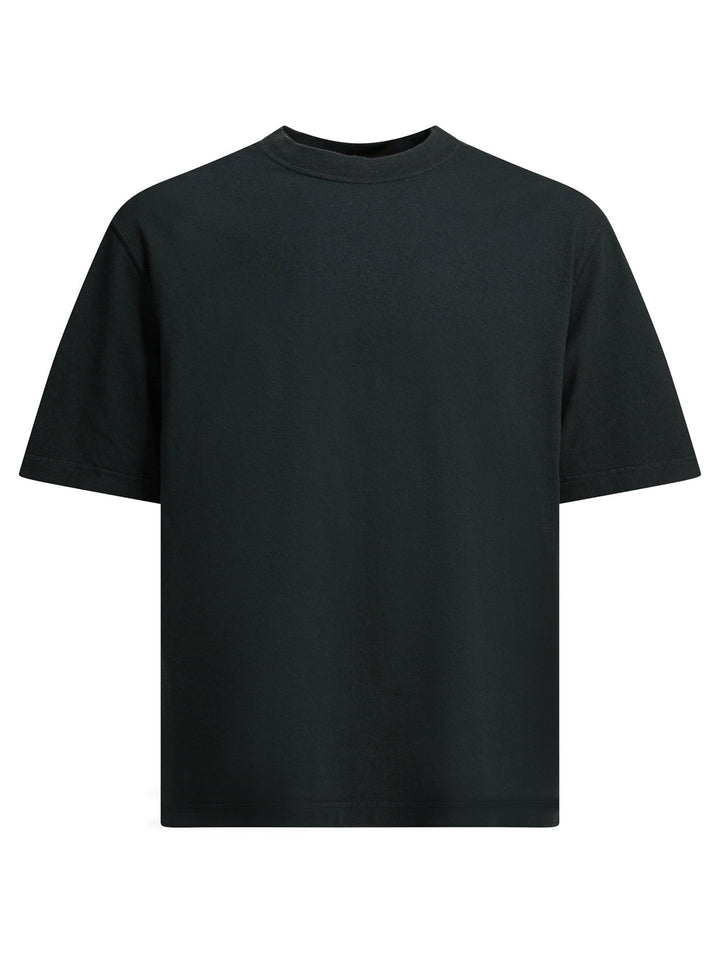 Golden Goose Jersey T-Shirt With Reverse Logo T-shirts - Nero | 433d932160f3dccfc93f0ea100e45ee4bbb5995f