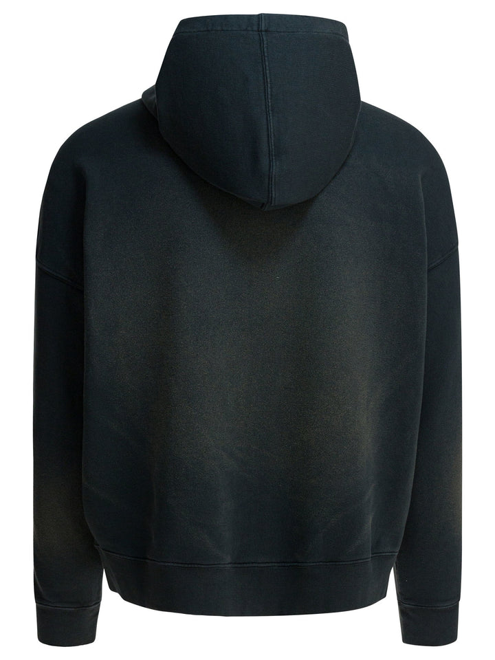 Golden Goose Bleached Effect Hoodie Sweatshirts - Nero | e027e8ab8cddf0fa4e040a01dcc516b447c20ddb