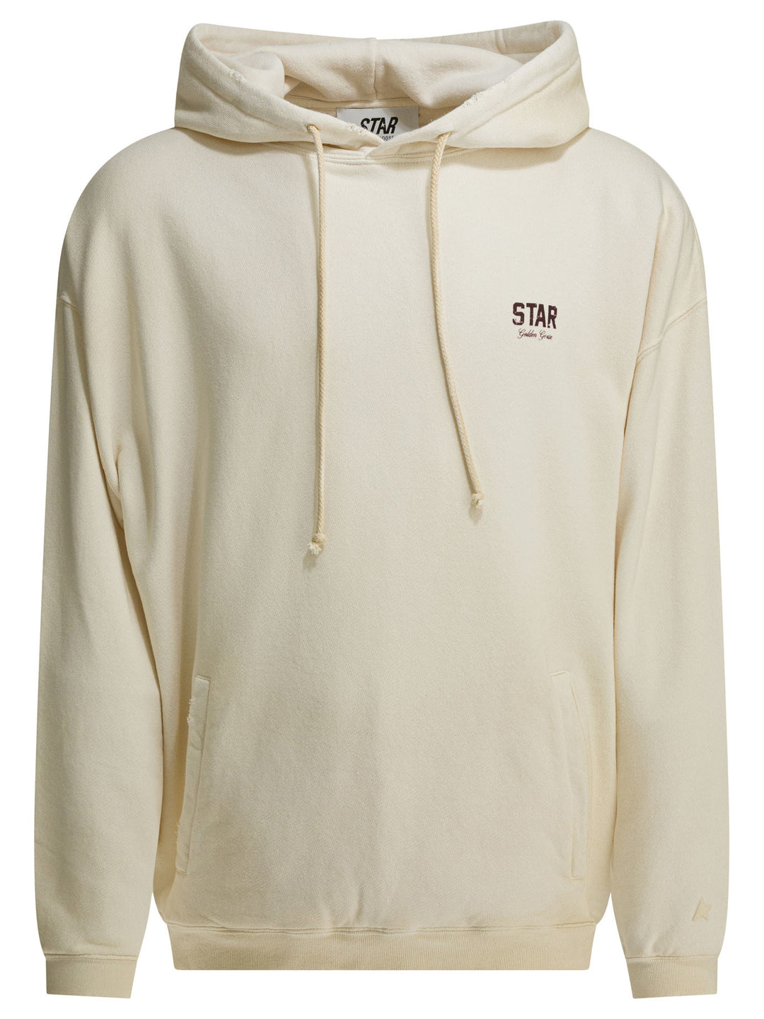Golden Goose Unisex Star Sweatshirts - Bianco | 5bc994efb62561bf8b36cd9b133f76507dc3851a