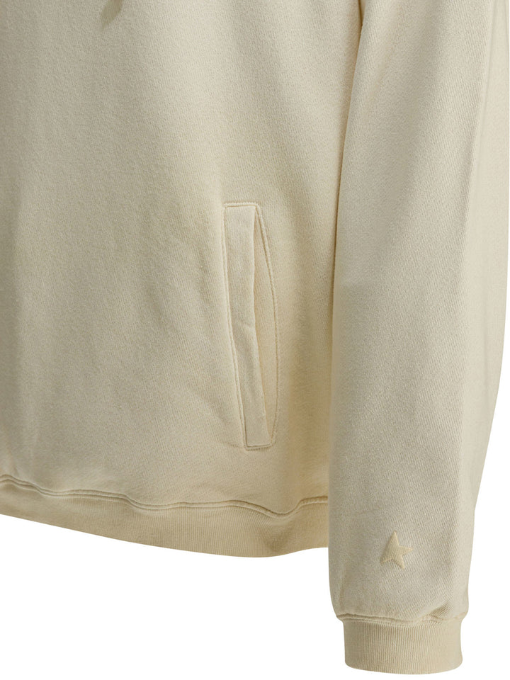 Golden Goose Unisex Star Sweatshirts - Bianco | f324fa3cc4b3282dcbcdb57eea52ace8bcaab6e7