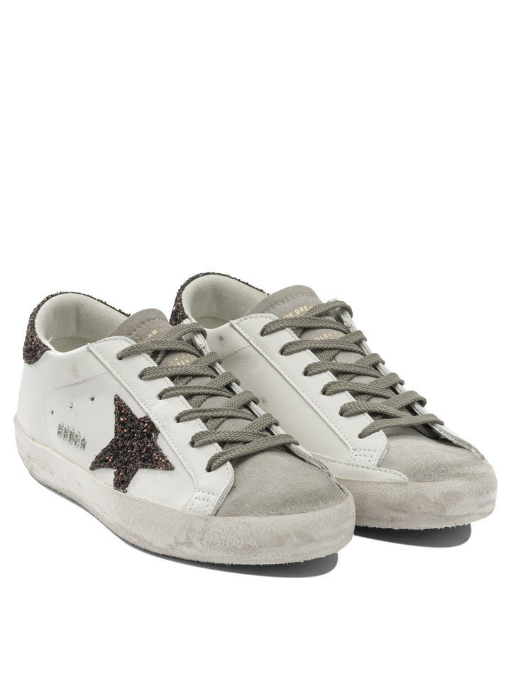 Golden Goose Super Star Sneakers & Slip-On - Bianco | 6afd2425548cc2cec329d1192b7262a214b70fe3