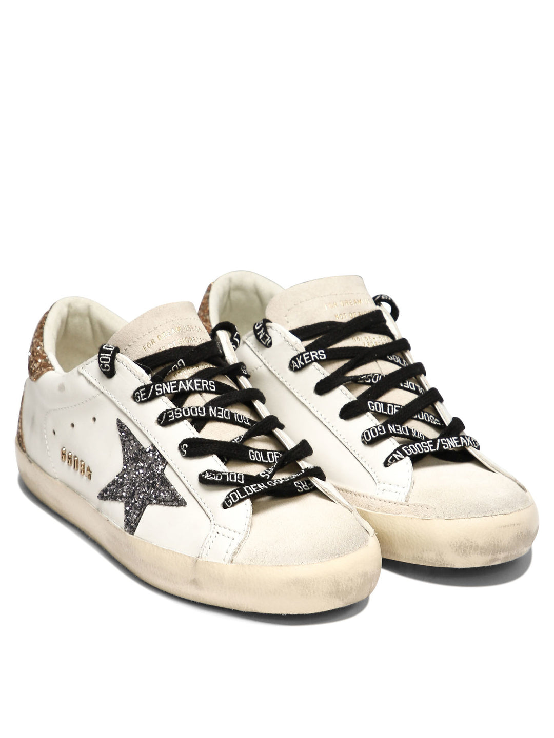Golden Goose Super-Star Sneakers & Slip-On - Bianco | 1d01fb584f3cda5b9d6040d42e3ce339692cac12