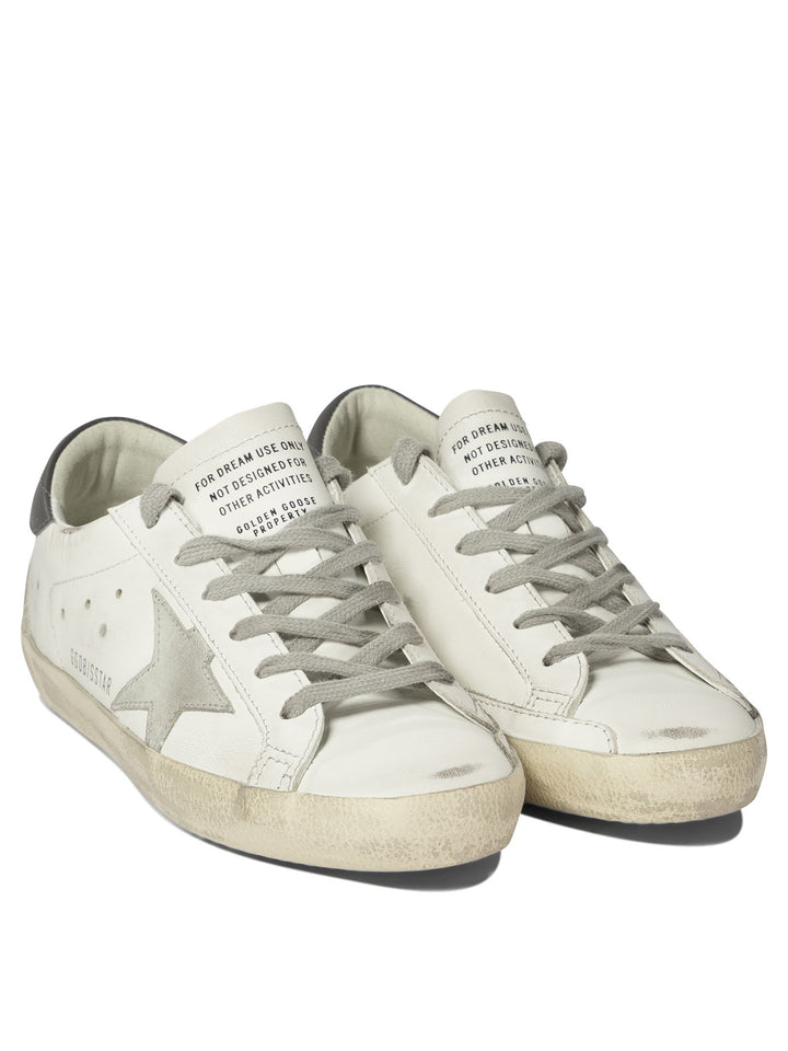 Golden Goose Super-Star Sneakers & Slip-On - Bianco | 79a7ca53e9f977e8615be5a47014d698ac389725