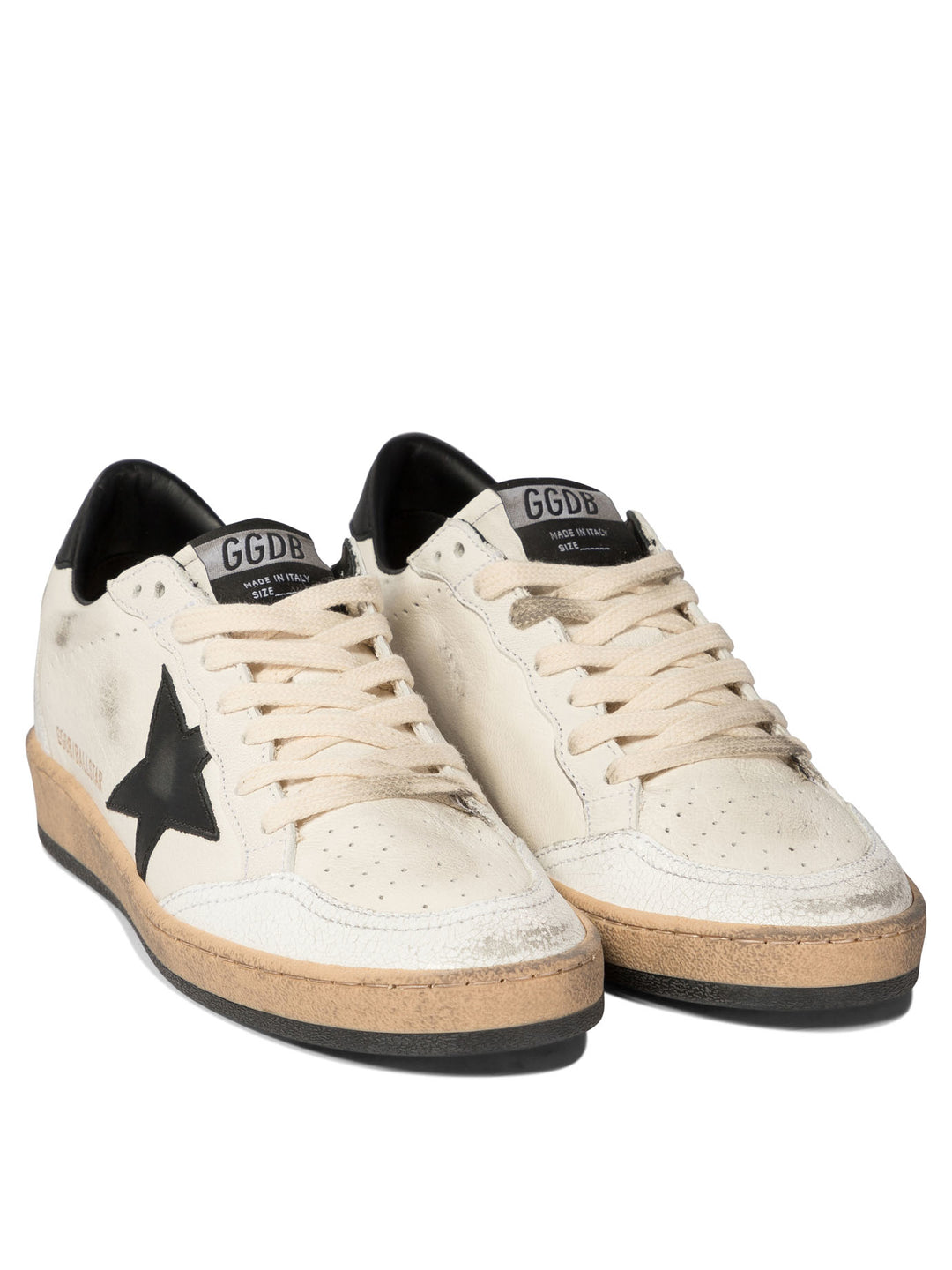 Golden Goose Ball Star Sneakers & Slip-On - Bianco | 873d1f09f04f853691105704f8753bb531f51af8