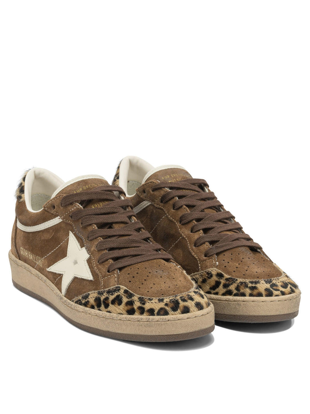 Golden Goose Ball-Star Sneakers & Slip-On - Marrone | ab22957edd55199fb5bf71ece553a864ad7e3c66