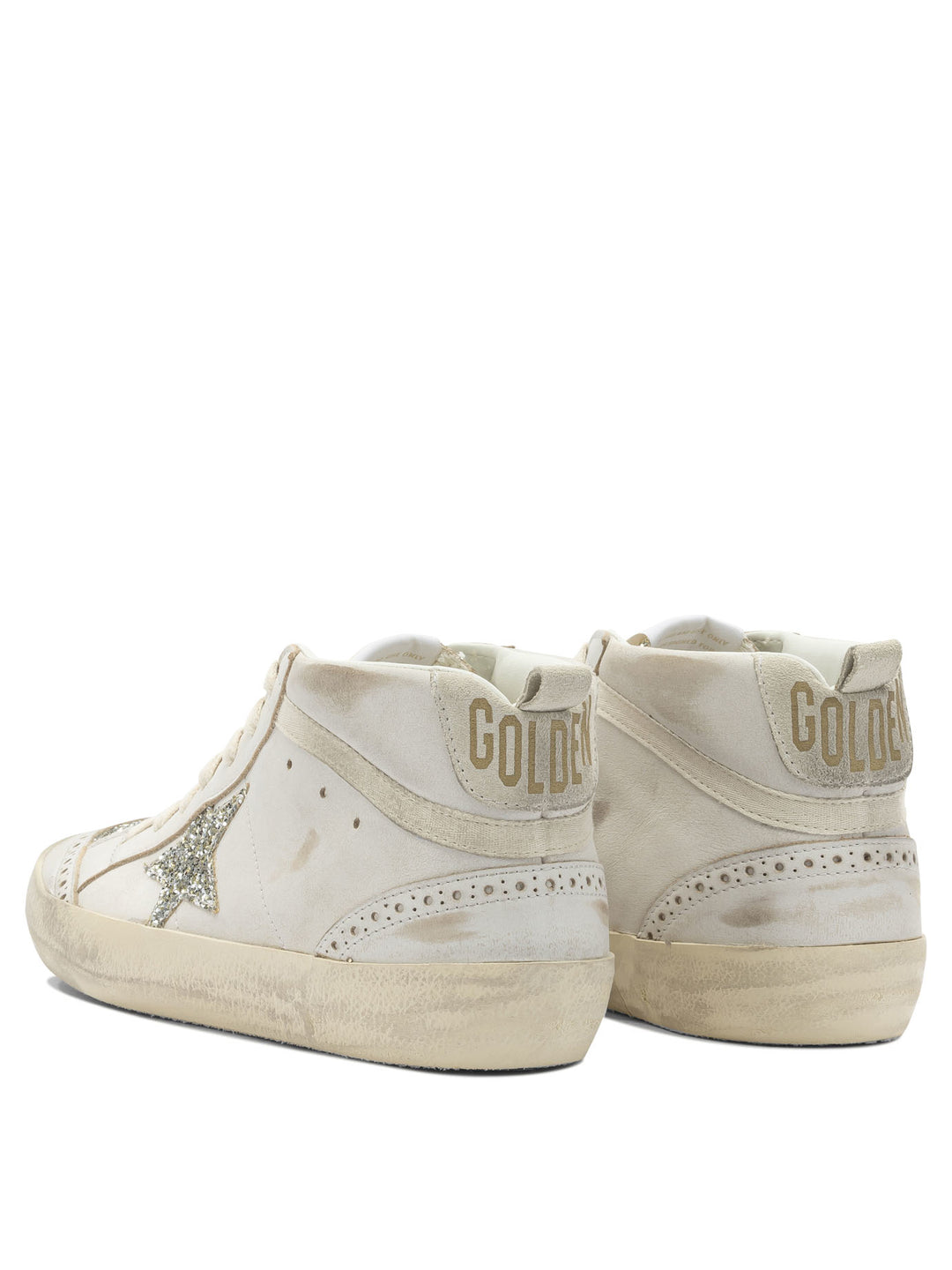 Golden Goose Mid Star Sneakers & Slip-On - Bianco | 87ecea43b203b7332dd24de2623333c335d25cc4