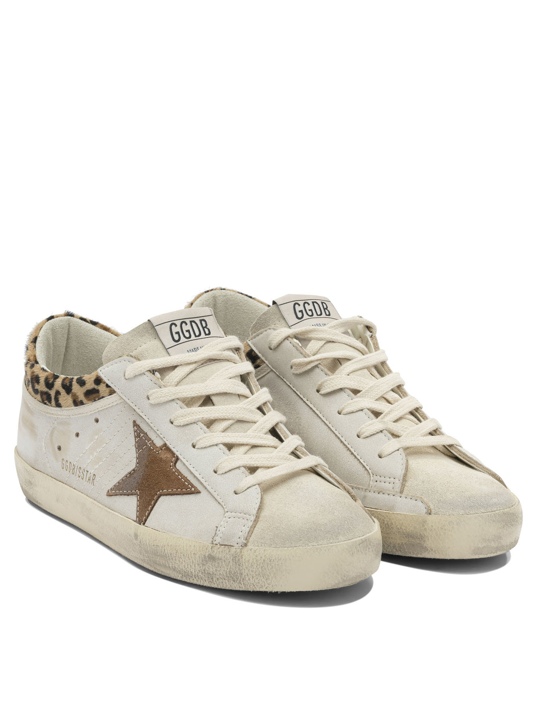 Golden Goose Super-Star Sneakers & Slip-On - Bianco | 272b24a106764713429d60e6e0303c69d9448f09