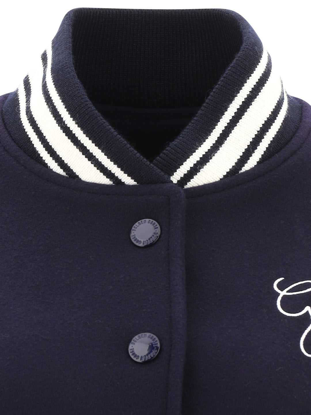 Golden Goose Wool Bomber Jacket Jackets and Coats - Blu | 6bd24afe038049bae3e4eda0e34fdd46b89d6fde