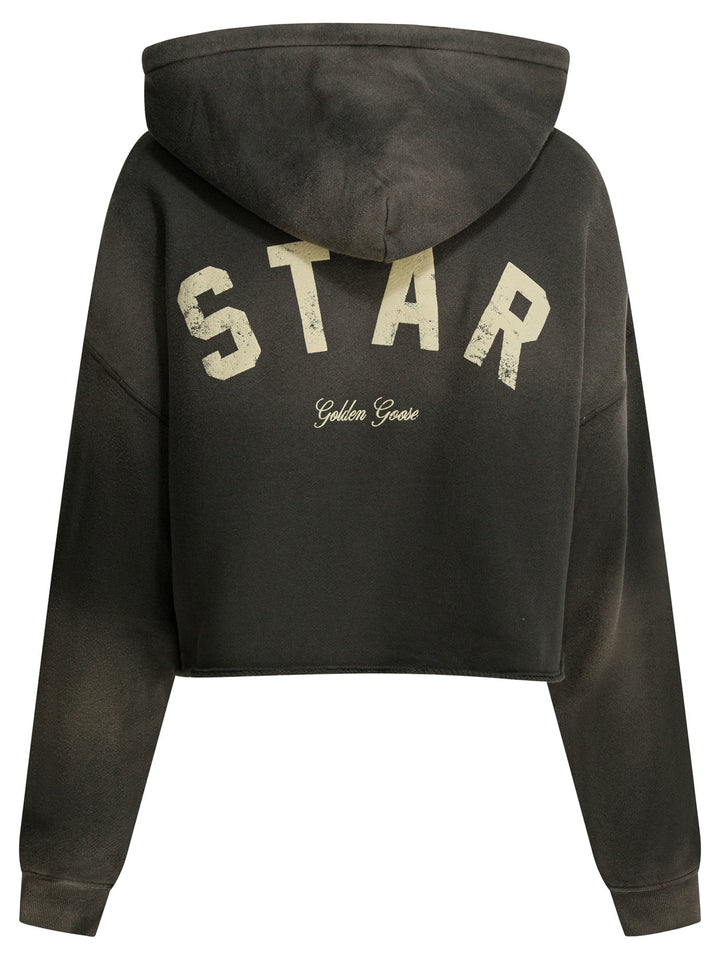 Golden Goose Star/W Sweatshirts - Grey | d54c62bd52f28f07b059443e4bd23d99a7c15b3e
