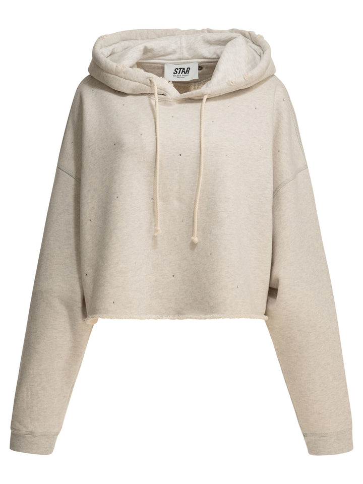 Golden Goose Star/W Sweatshirts - Grey | 75b43fe30e8e126402872d91f5294b95538b76d2