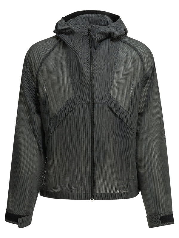 Tonalith Mesh Jackets And Coats Nero