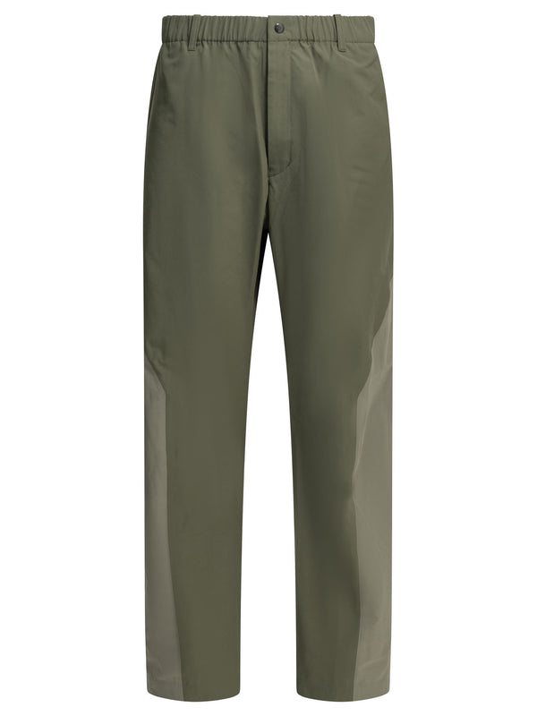 Hyperdense Taffeta U/S Right Trousers Marrone