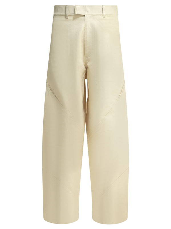 0 Helicoid Jeans Bianco