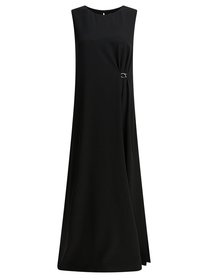 Herno Long Sleeveless Dress Abiti - Nero | 99f076d352ac821f4c35027a274ae98a089062ff