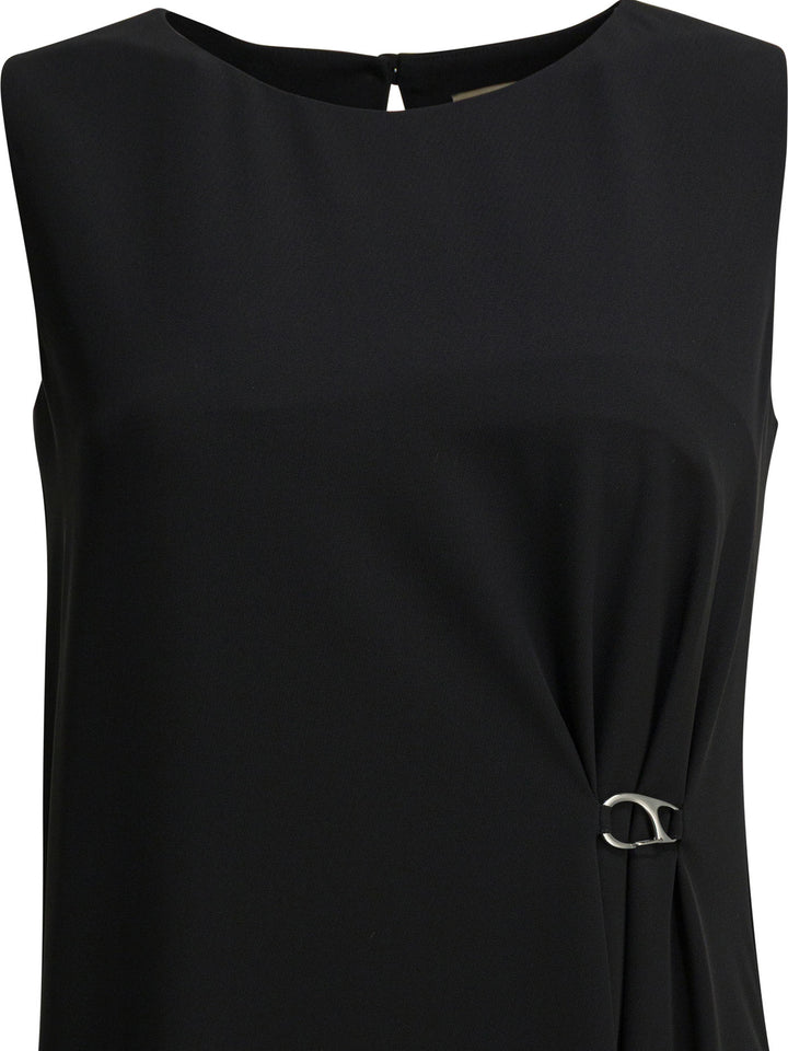 Herno Long Sleeveless Dress Abiti - Nero | 9b1dd6951e80c67db01efbbc2edf8f3712d7b606