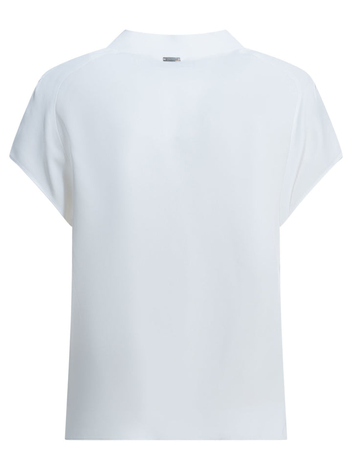 Herno Viscose Blouse Shirts - Bianco | 5877e89d2dd6bc00058a32535e9f47924097fa6c