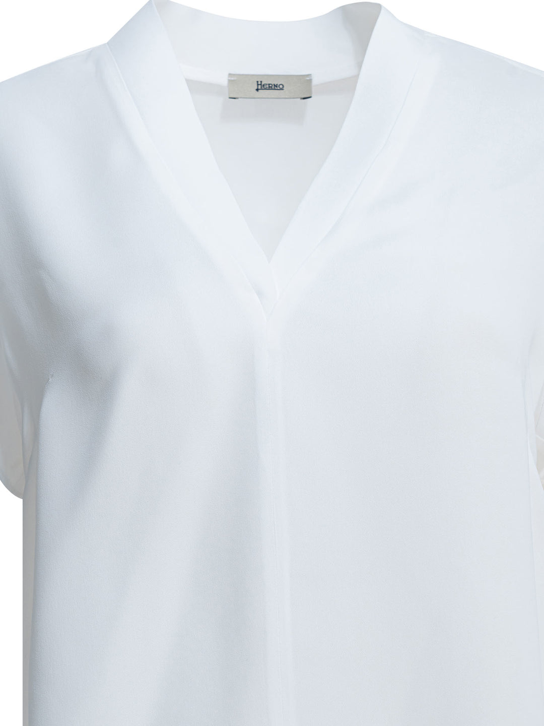 Herno Viscose Blouse Shirts - Bianco | 6e0b28709a812184aba0f91011e6fc28b53e693d
