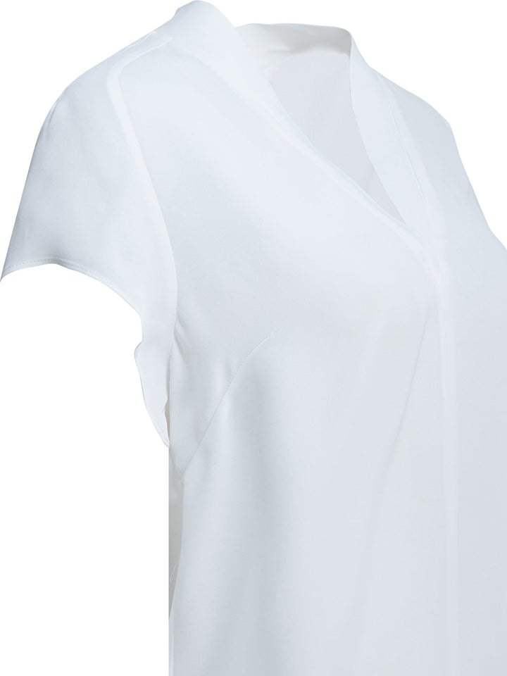 Herno Viscose Blouse Shirts - Bianco | b5a3b7f849e078b96324bc57ca4f594bd447100c