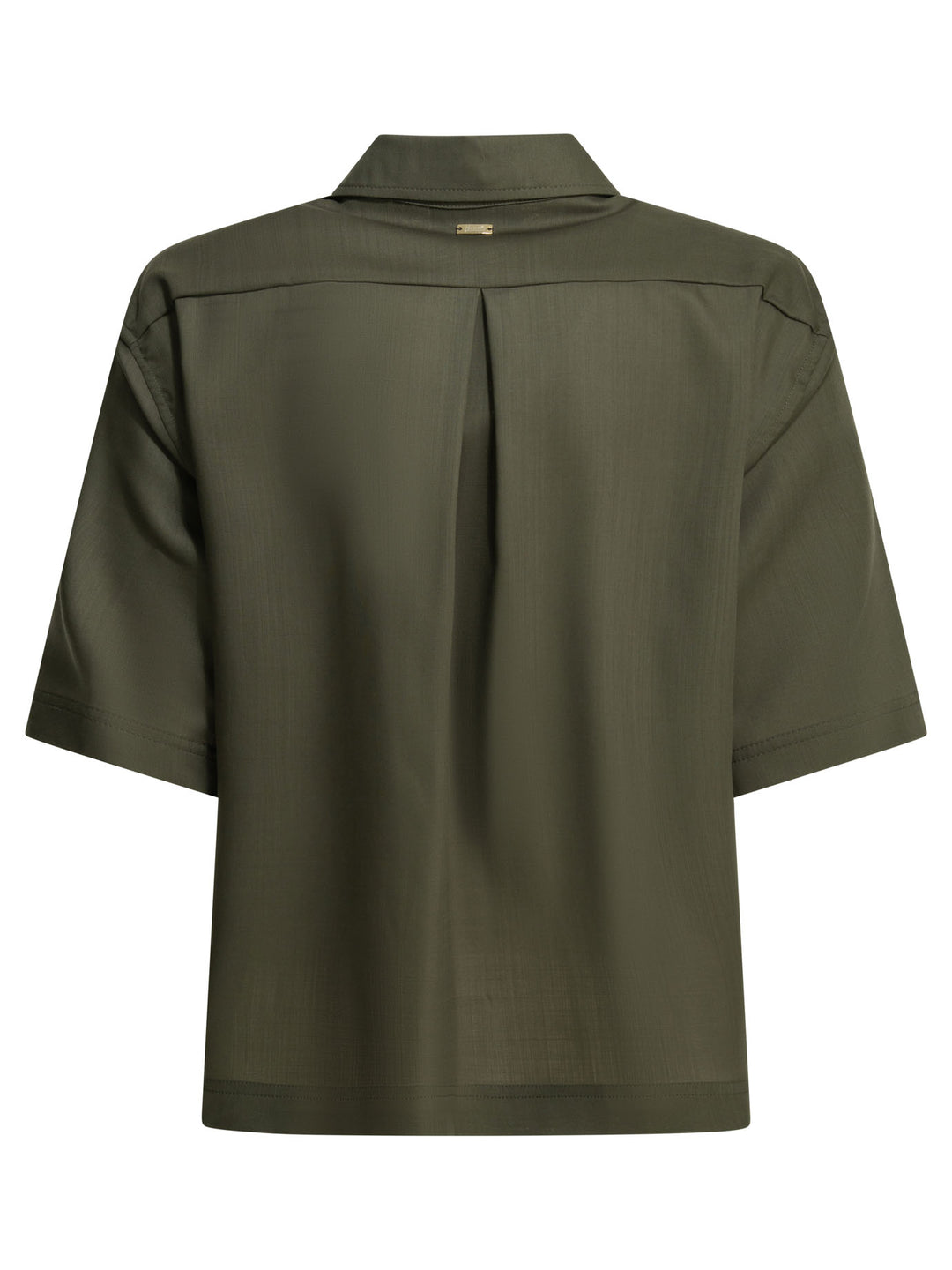 Herno Virgin Wool Casual Shirt Shirts - Verde | f4b4f938a356174d9885f82640538b073c92ebd5