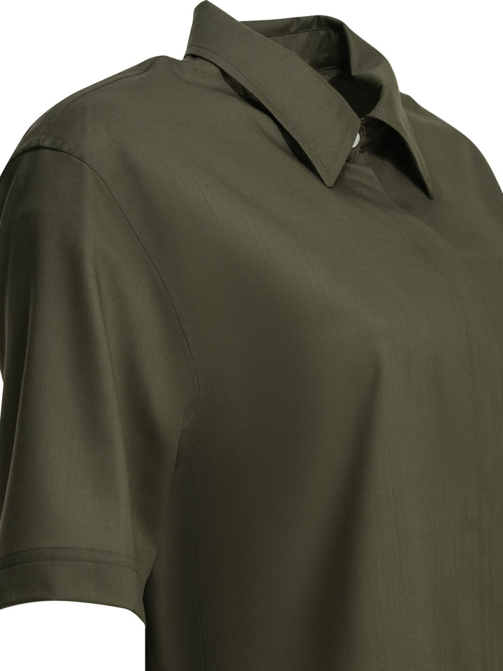 Herno Virgin Wool Casual Shirt Shirts - Verde | 9b80debee3eec12962f8d844a2b8830d7272b96d