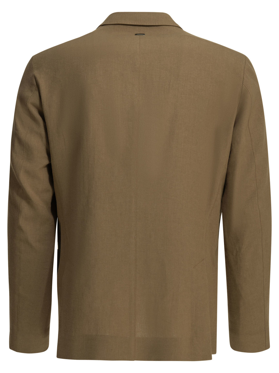 Herno Linen Blazer Jackets and Coats - Marrone | 0cce8dc2e9fe1e57aada994b2d8ea5283af77d63